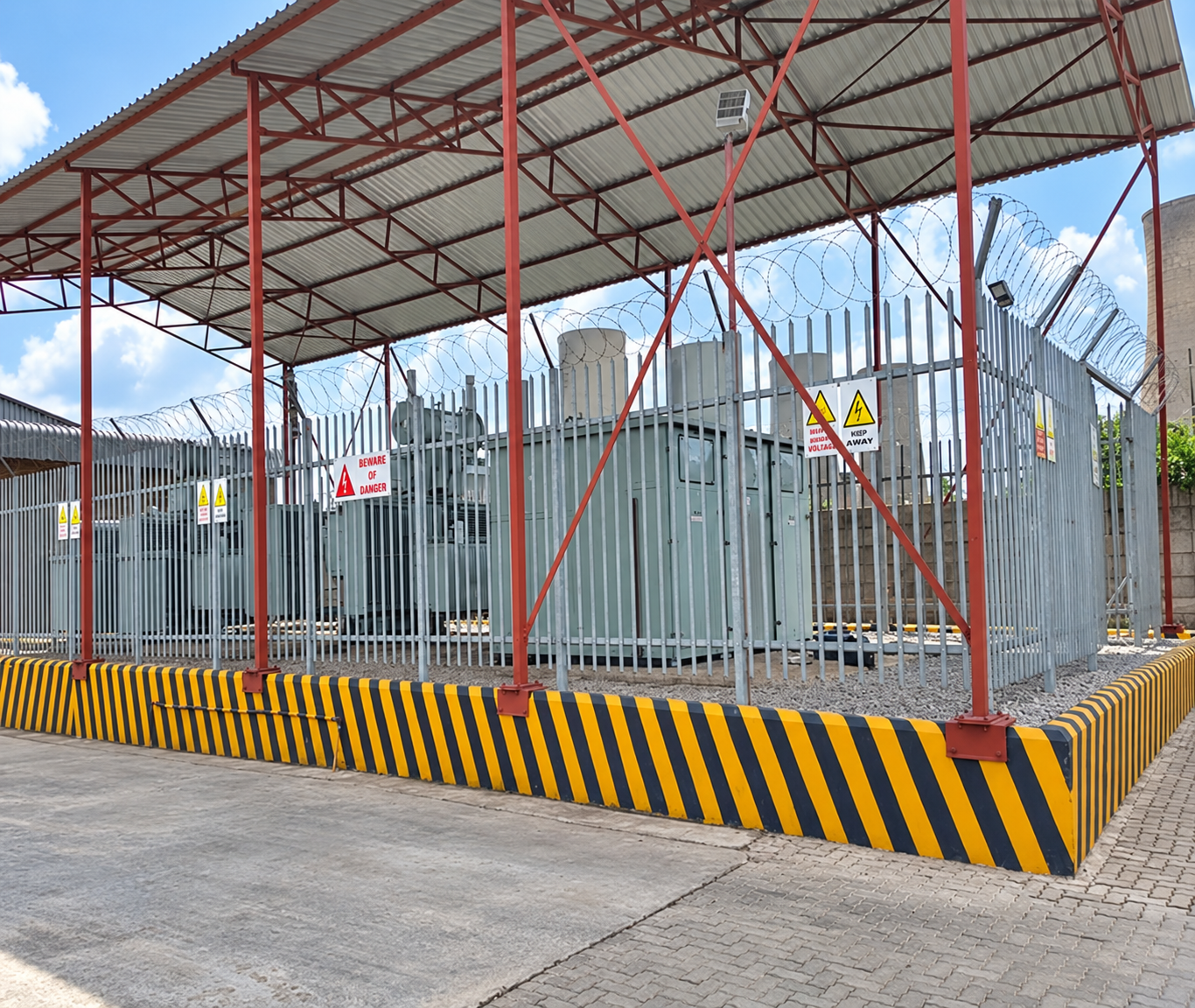 Pharmaceutical plant electrical panel